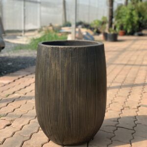 CHẬU XI MĂNG – ĐÁ MÀI SỌC NGANG/DỌC