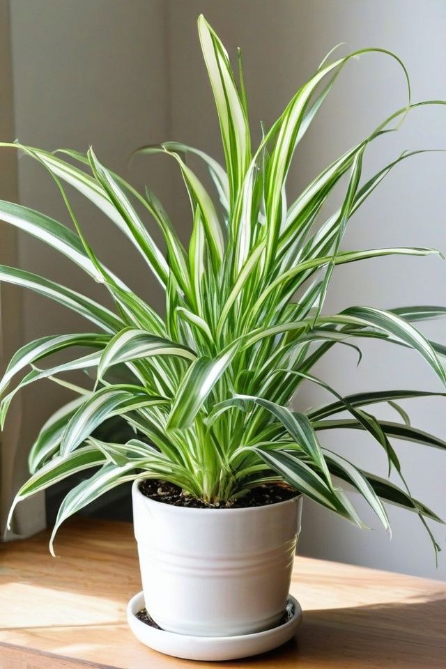 CÂY LAN CHI (SPIDER PLANT) - "Nhà máy xử lý Carbon Monoxide & Tốc độ làm sạch siêu tốc" - Ảnh 5