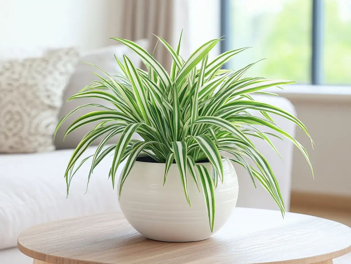 CÂY LAN CHI (SPIDER PLANT) - "Nhà máy xử lý Carbon Monoxide & Tốc độ làm sạch siêu tốc" - Ảnh 4