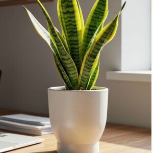 CÂY LƯỠI HỔ (SNAKE PLANT) -“Nhà máy Oxy sinh học ban đêm & Chuyên gia Ion âm”